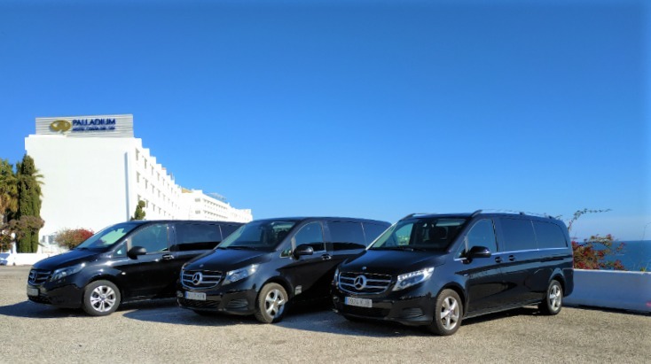 Malaga airport transfers fleet